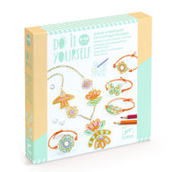 Djeco Do It Yourself - Shrink Plastic - Feather and Lotus DJ79001