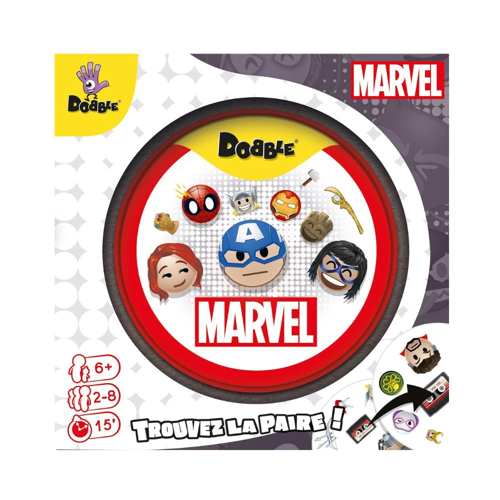 Dobble Marvel | Dobble | Family Card Games - Default Title - Crafts4Kids