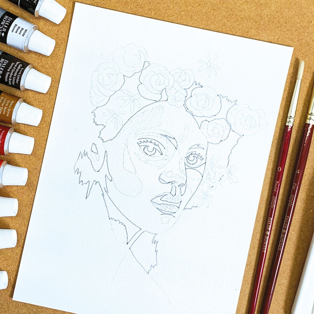 Beginner Oil Portrait Painting Set