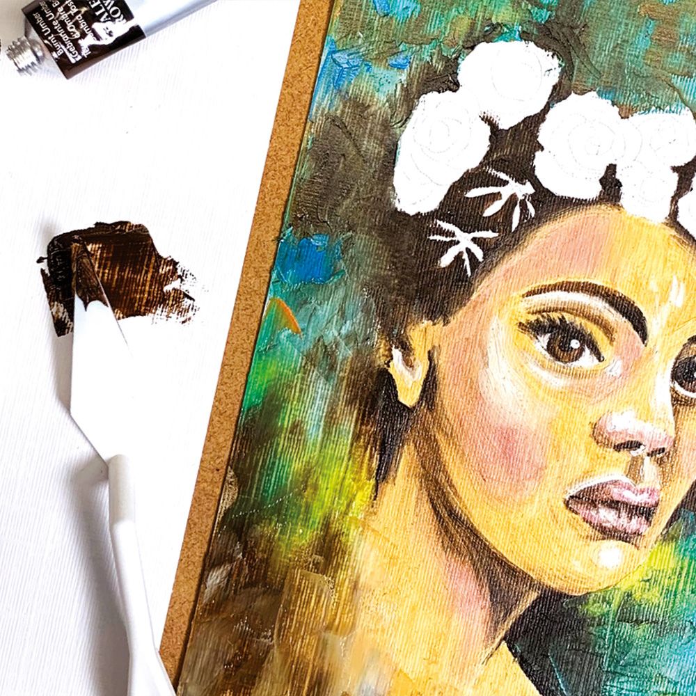 Beginner Oil Portrait Painting Set