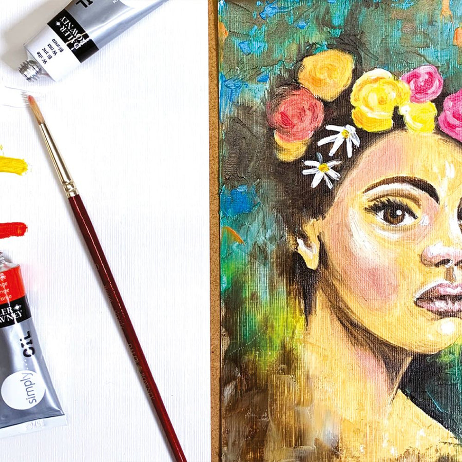 Beginner Oil Portrait Painting Set