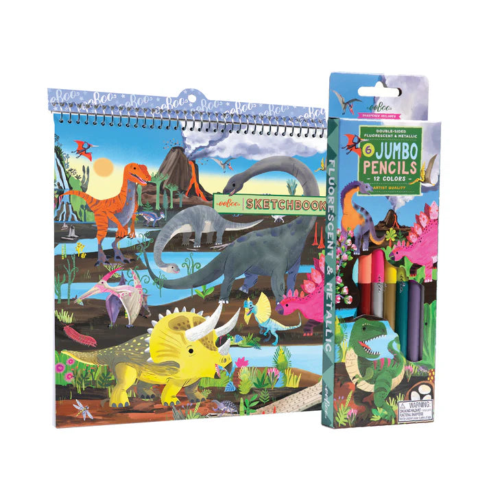 eeBoo Dinosaur Sketchbook Bundle - save 20%