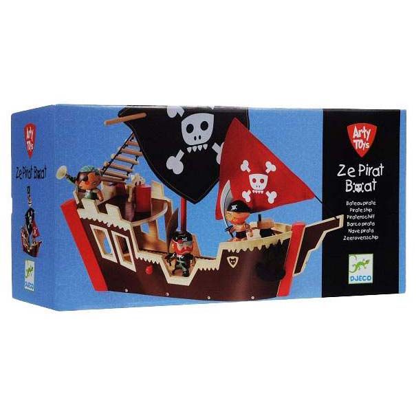 Djeco Arty Toys - Ze Pirat Boat DJ06830