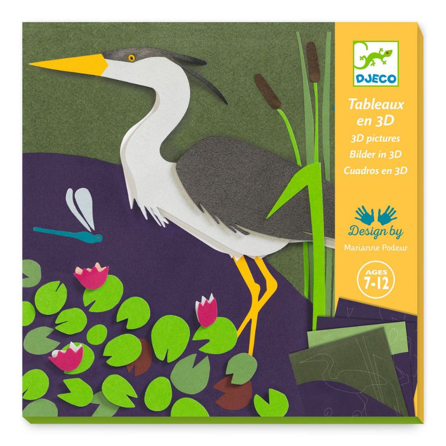 Djeco 3D Paper Crafts - By The Water DJ09456