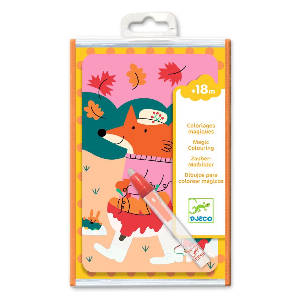 Djeco Magic Colouring with Water - 4 Seasons