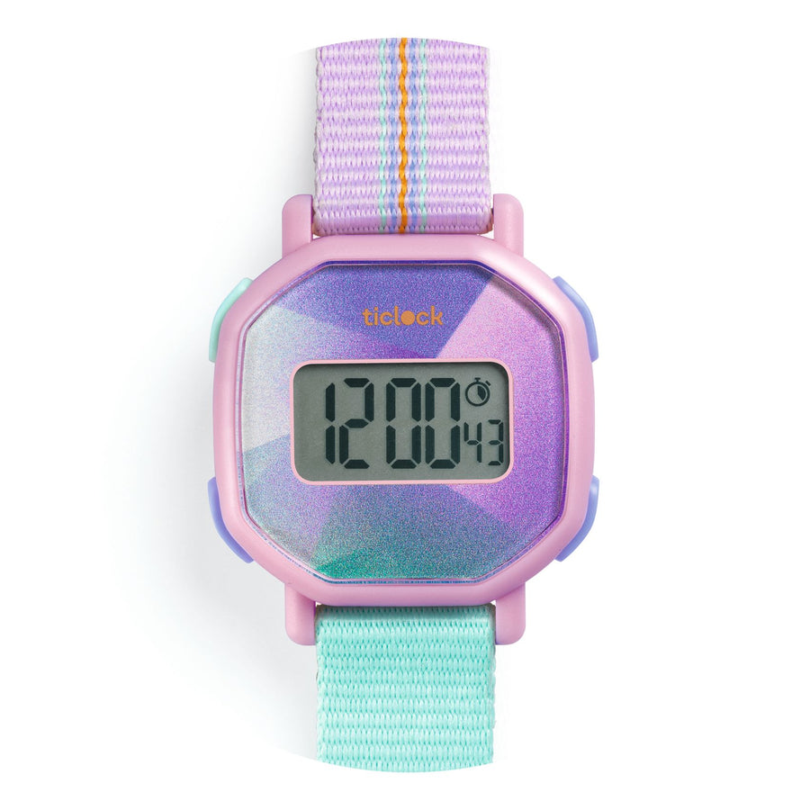 Djeco Digital Watch - Purple Prisma DD00452