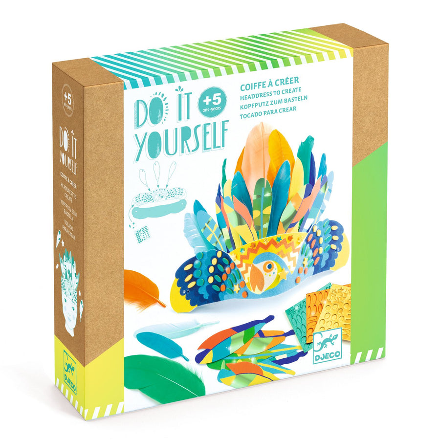 Djeco Do It Yourself - Headdress To Create DJ07926&nbsp;