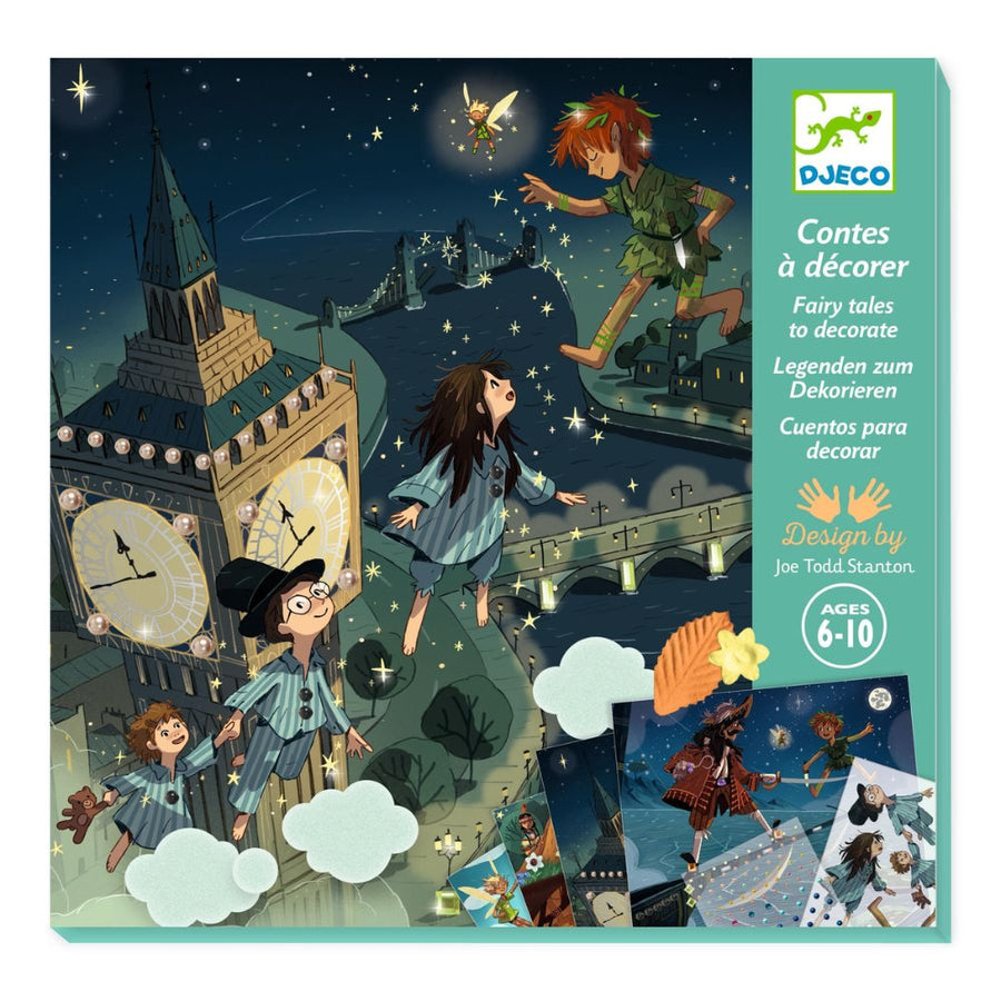Djeco Fairy Tales To Decorate - Peter Pan DJ09479