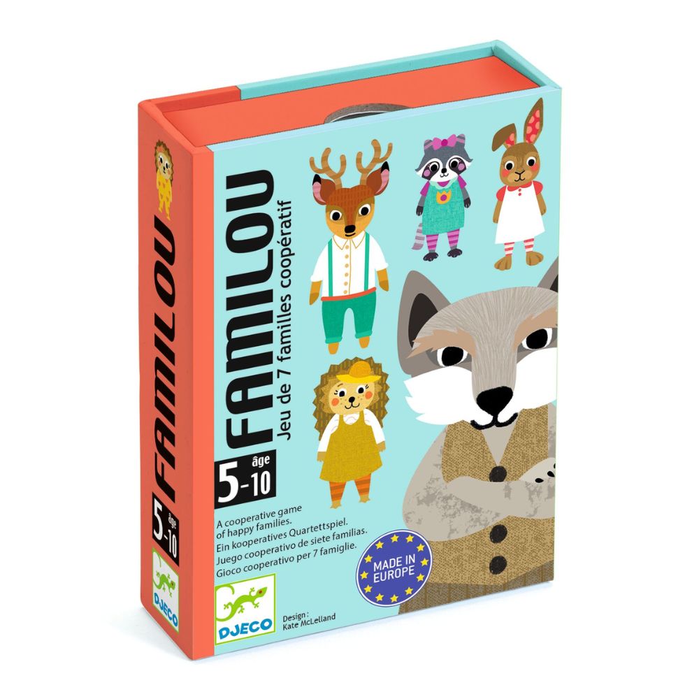 Djeco Playing Cards - Familou DJ05103