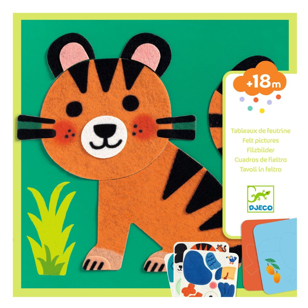 Djeco Felt Pictures – Felt Board DJ00047