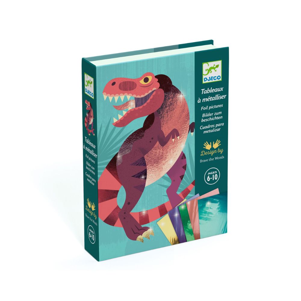djeco foil art jurassic
