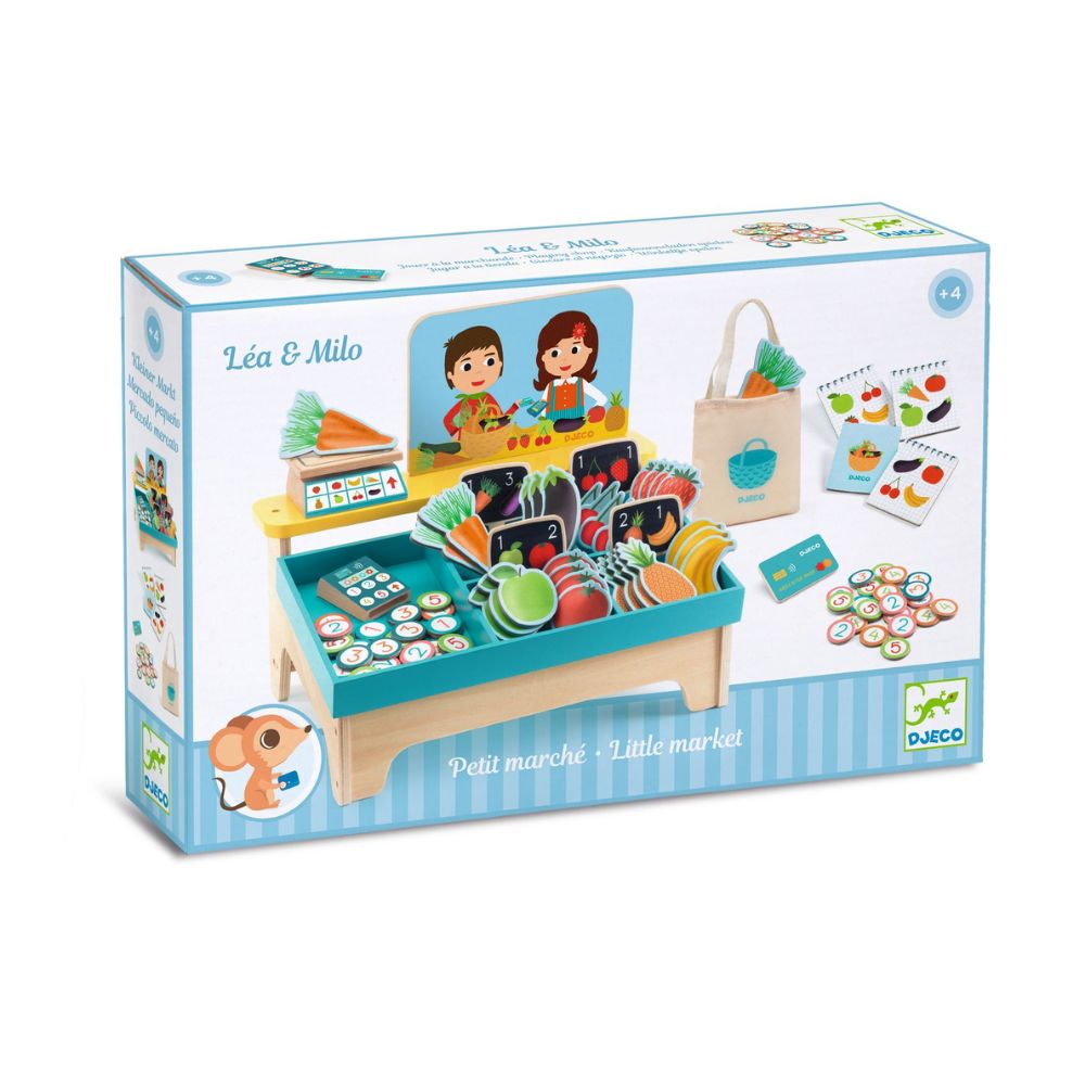 Djeco Léa &amp; Milo Little Market DJ05517