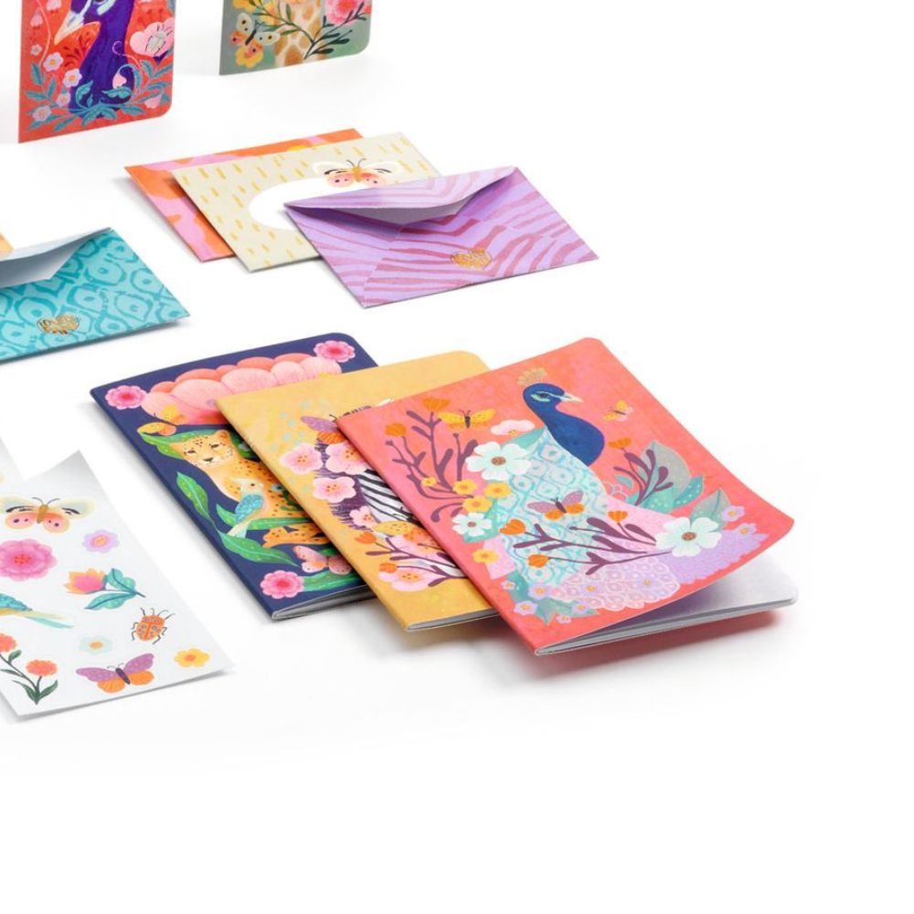Djeco Lovely Paper Kendra Children's Mini Stationery Set | Djeco Lovely ...