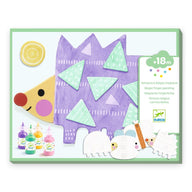 Toddler Crafts Djeco Magic Finger Painting Kit - 18 mths+