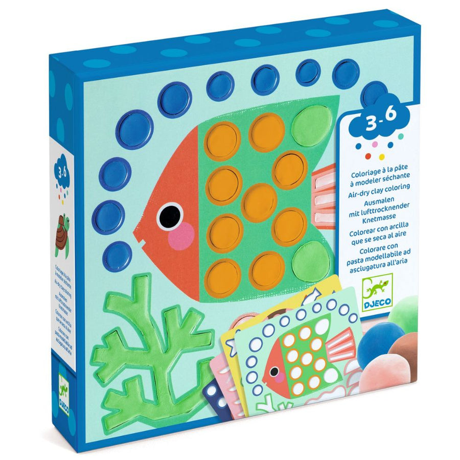 Djeco Modelling Clay Pictures - Cheeky Underwater DJ00958