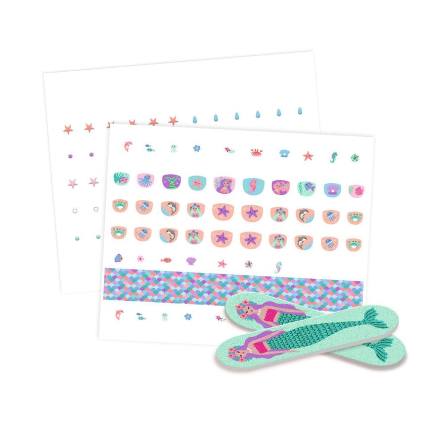 Mermaid Kids Nail Stickers