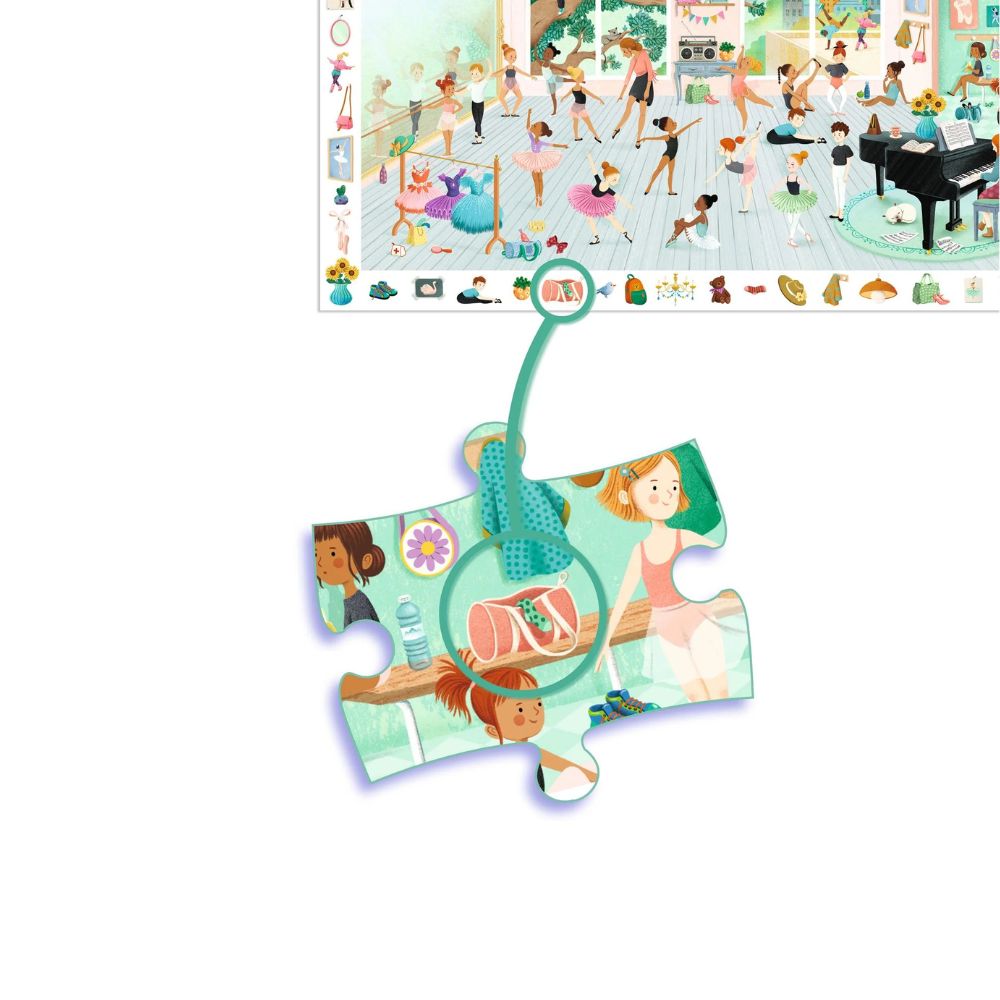 Djeco Observation Puzzle&nbsp; - The Dance School DJ07514