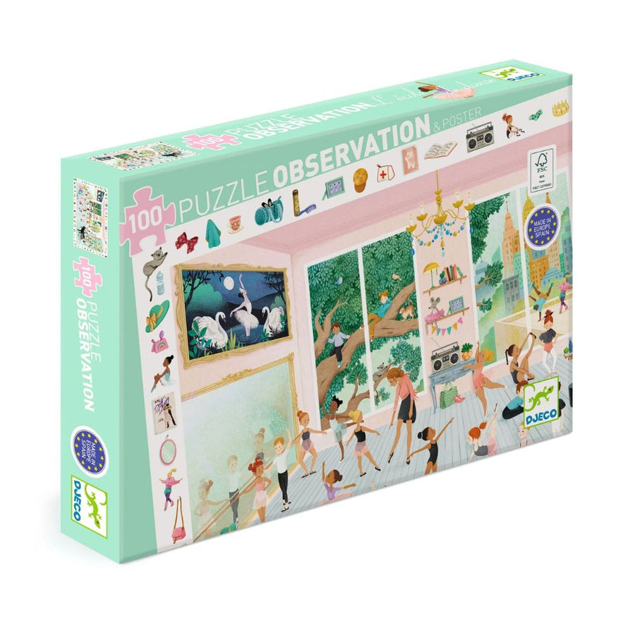 Djeco Observation Puzzle&nbsp; - The Dance School DJ07514