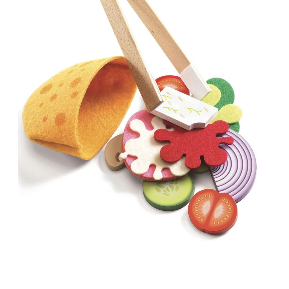 Djeco Play Foods - Cyrus and Lena Pitta DJ05500