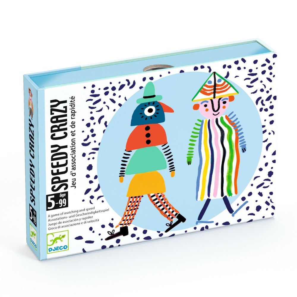 Djeco Playing Card Games - Speedy Crazy DJ05069