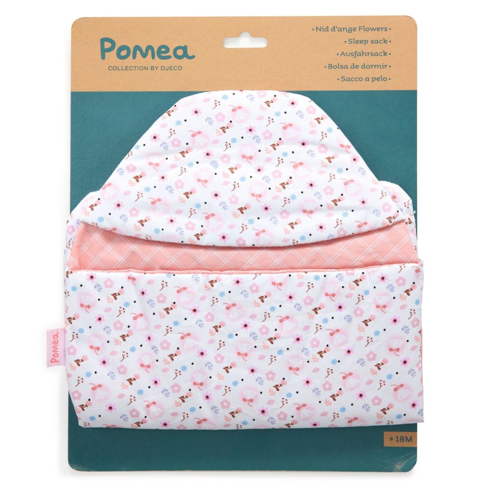 Djeco Pomea Sleeptime Sack, Flowers; DJ07864