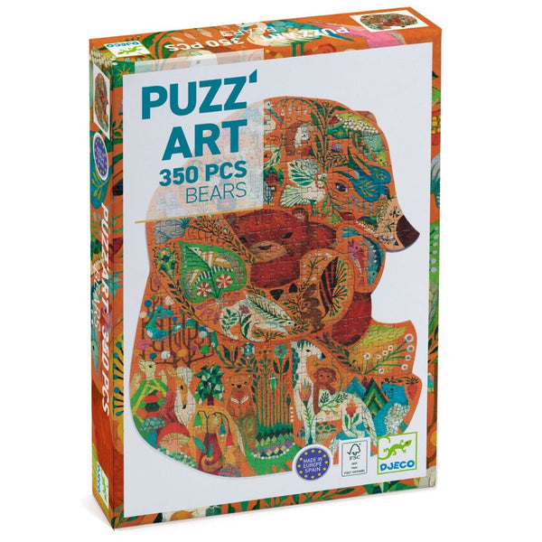 Puzzle Djeco Gallery Caponata 350 Pezzi - 97x33 Cm - Frutta E Verdura A Tea Party - Per Bambini 7+ Anni