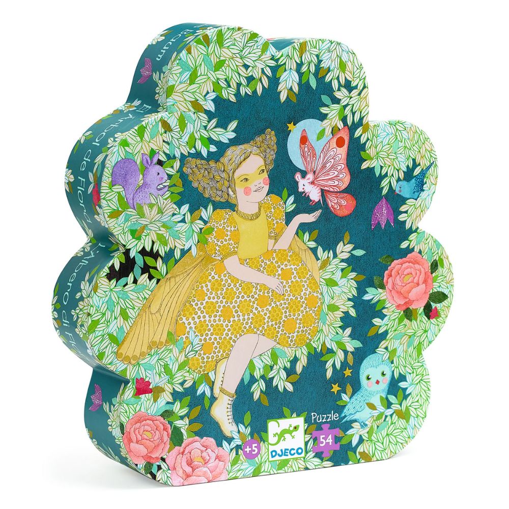 Djeco Puzzle - Flora's Tree (54 Piece)