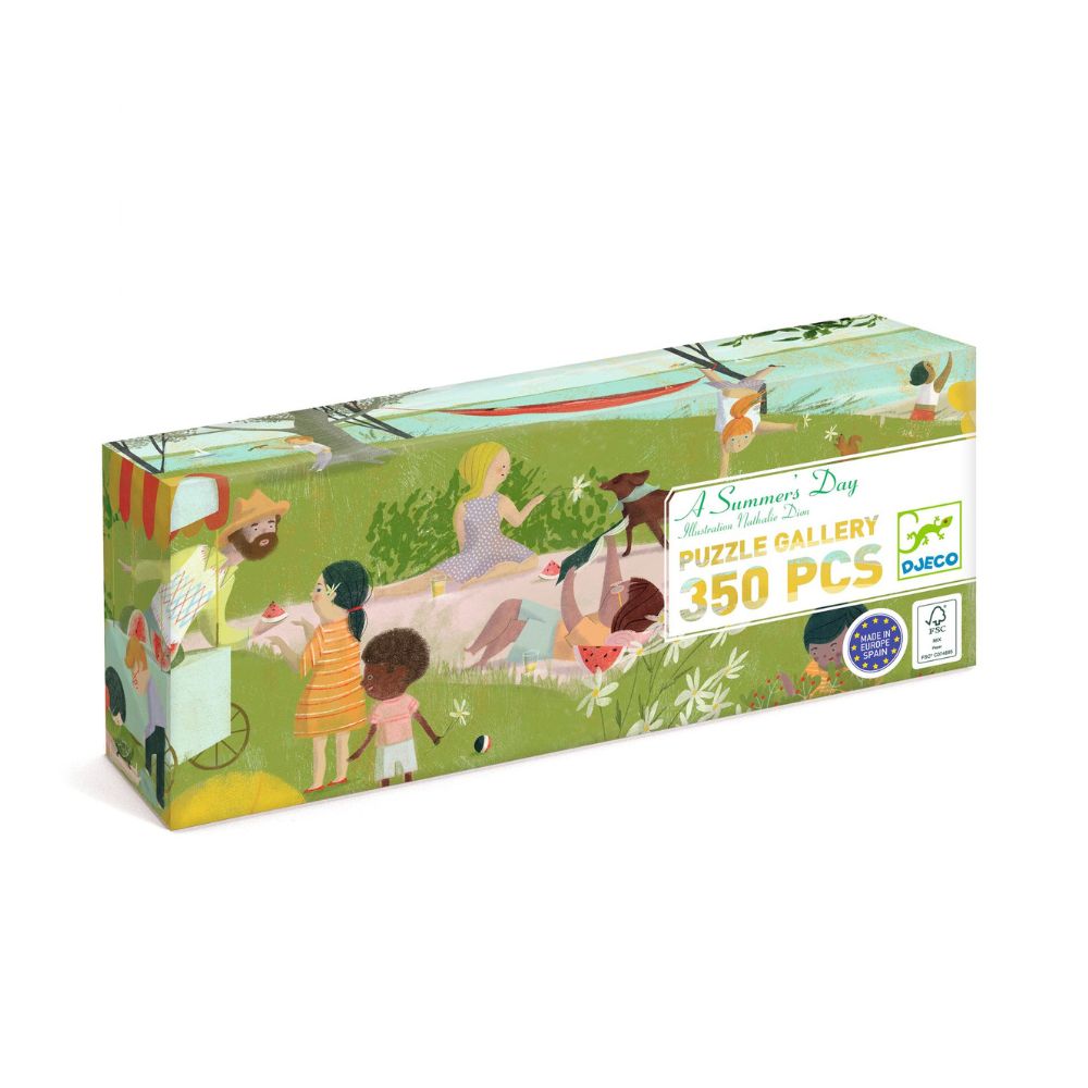 Djeco Puzzle Gallery A Summer's Day DJ07689 - Gifts For 7 Years Old +