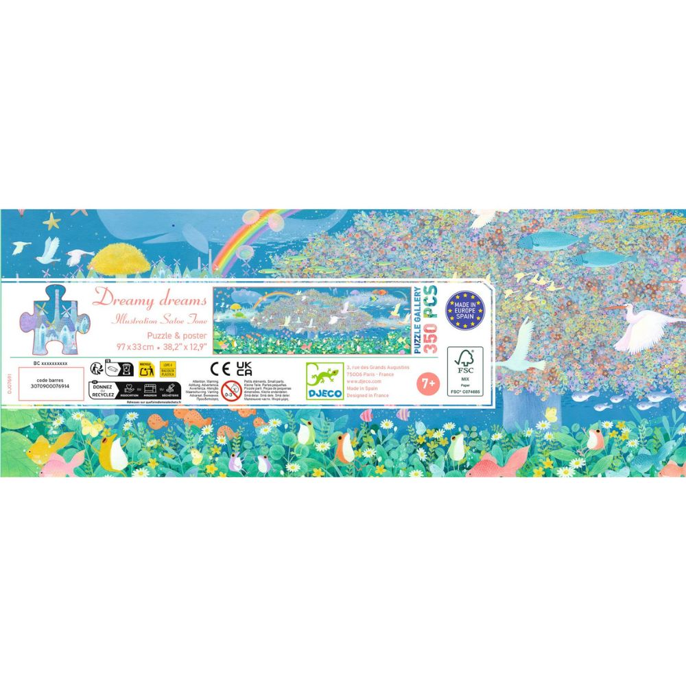 Djeco Puzzle Gallery Dreamy Dreams DJ07691 - Gifts For 7 Years Old +