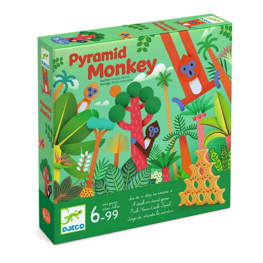 Djeco Strategy Games - Pyramid Monkey DJ00824