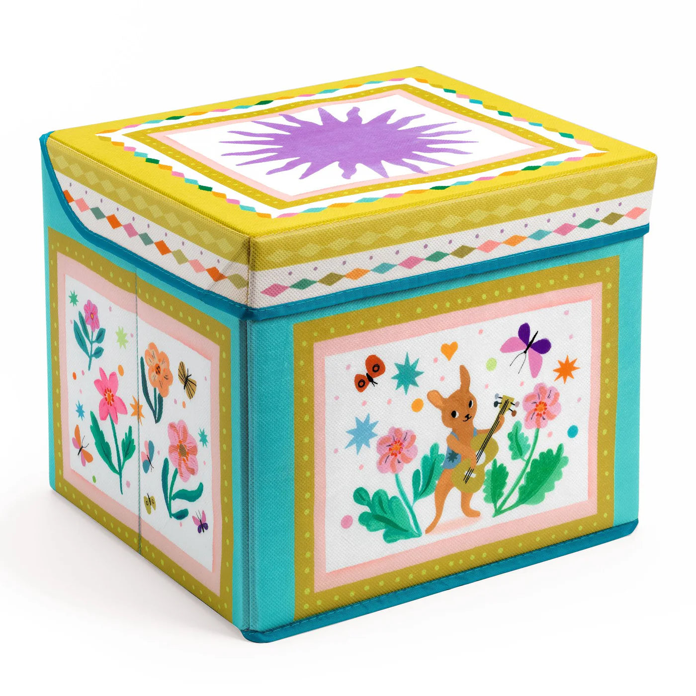 Djeco Caravan Play Tent & Toy Storage Box Set