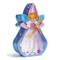 Djeco Silhouette Puzzle Fairy & Unicorn