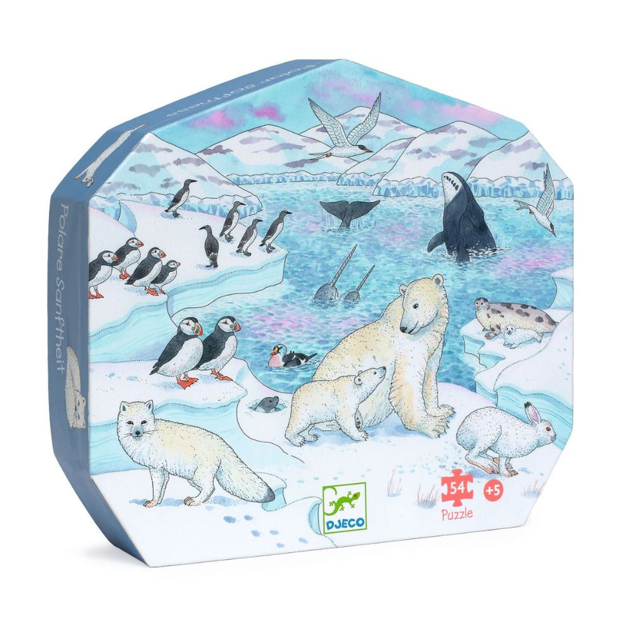 Djeco Silhouette Puzzles - Polar Softness - 54 pcs DJ07294