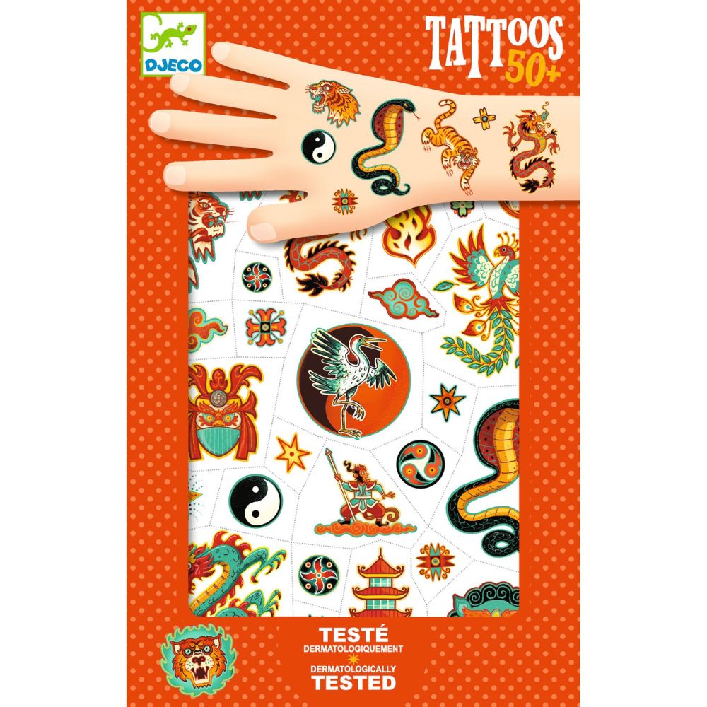Djeco Tattoos - Martial Spirit DJ09915