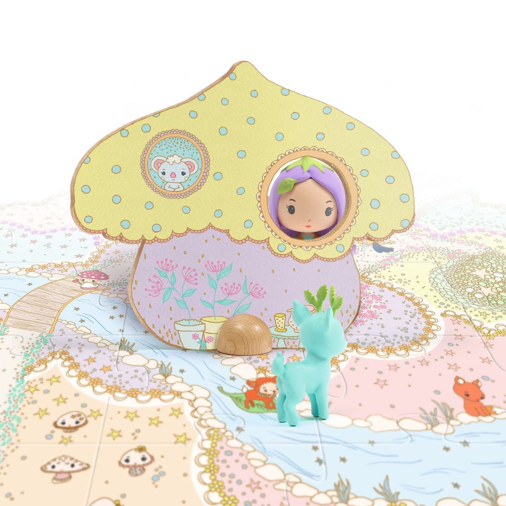Djeco Tinyly - Puzzl'Up Lily - 33 pcs Floor Puzzle DJ06938