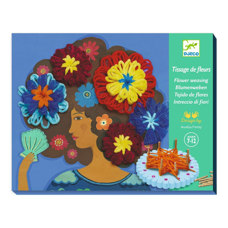 Djeco Workshops - Flower Weaving A Hemisphere in your hair DJ09354