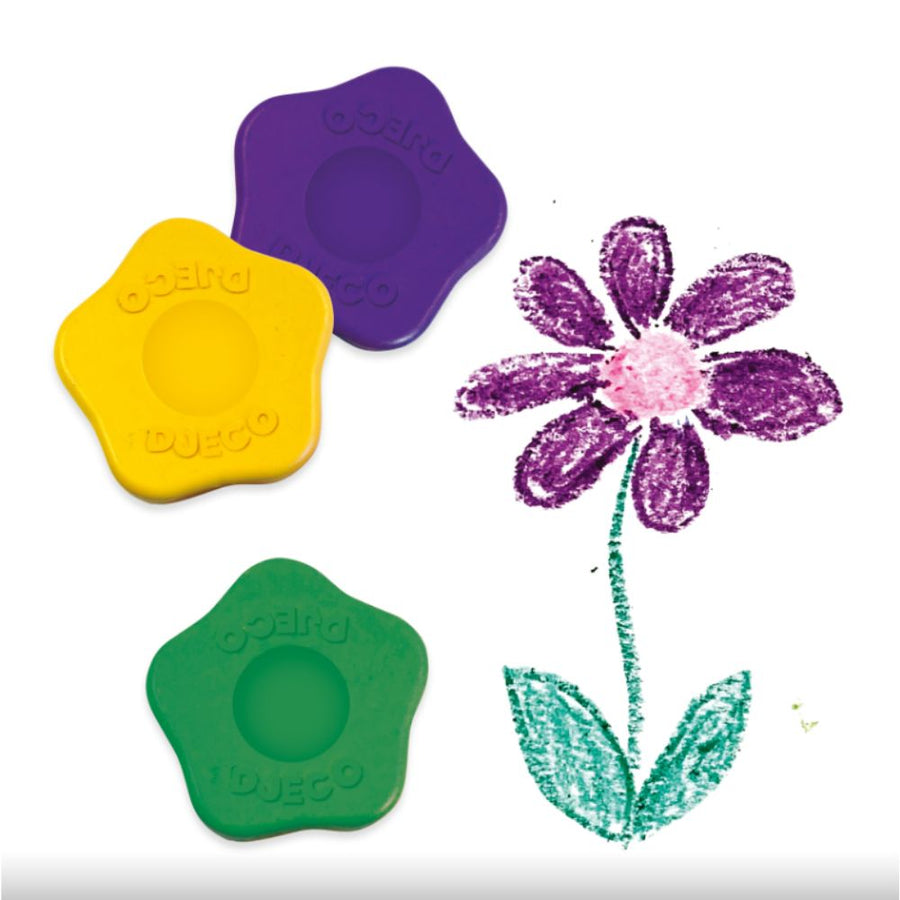 Flower crayons