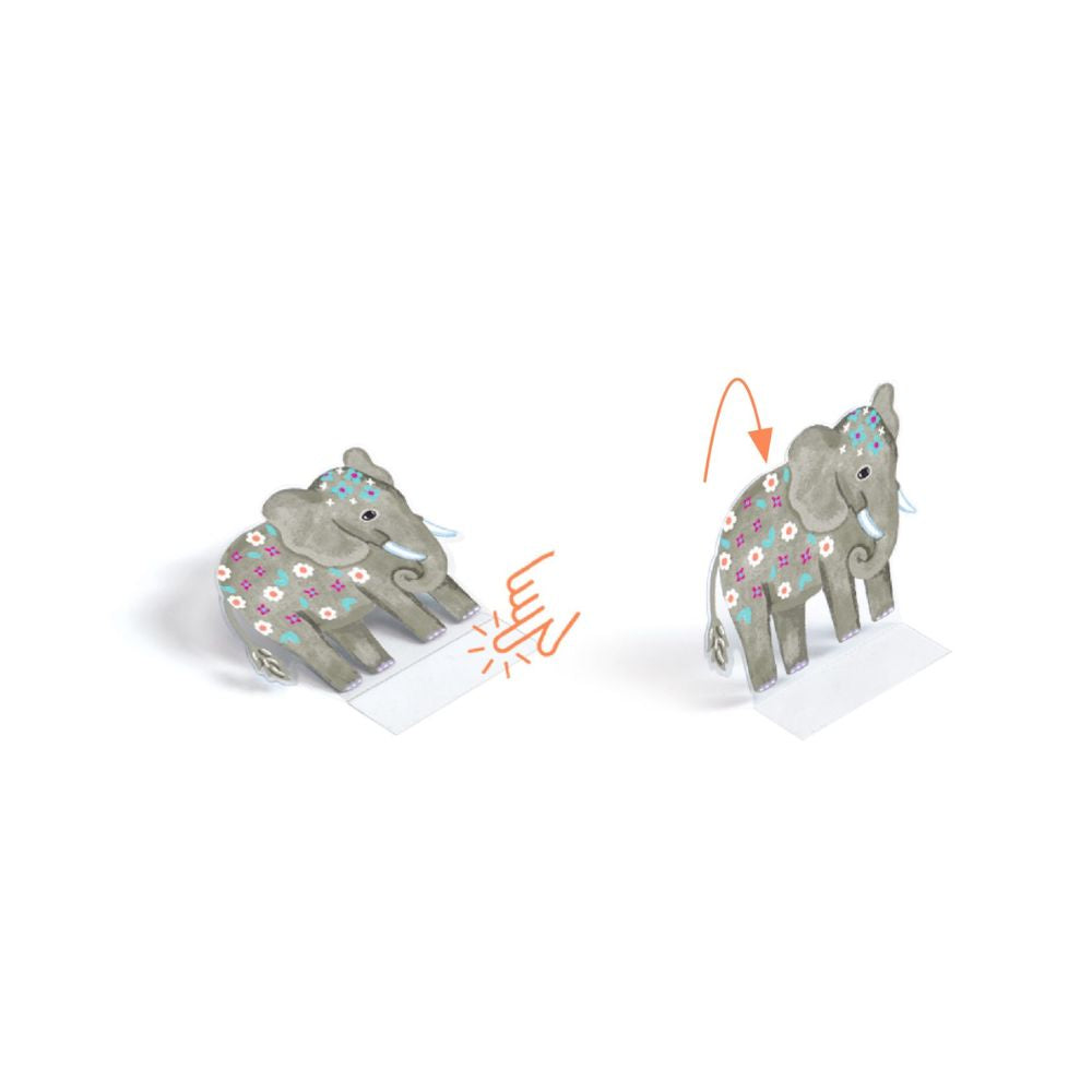 Djeco Sticker 3D Scenes To Make - On Safari