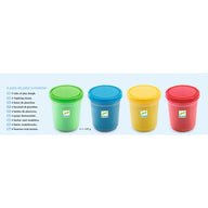 Djeco 4 tubs of modelling dough DJ09756
