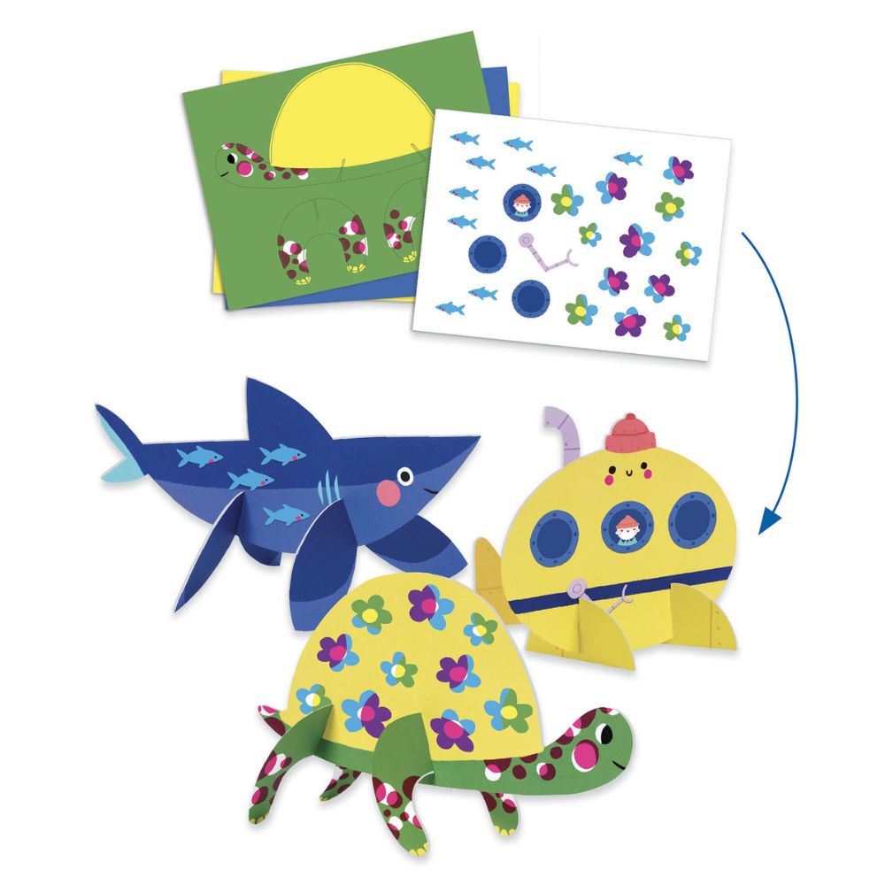 Djeco Multi Activity Kit Seaside Delights