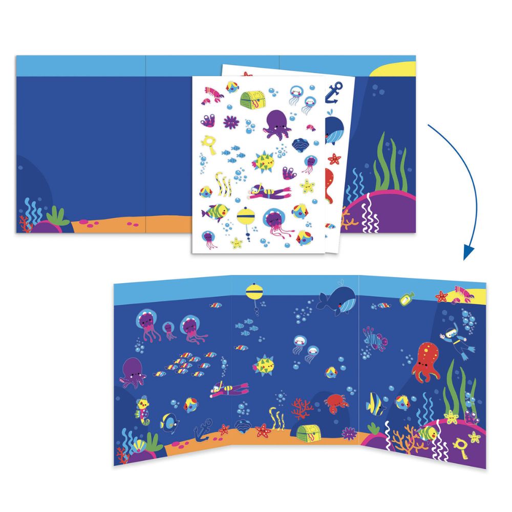 Djeco Multi Activity Kit Seaside Delights