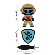 Djeco Arty Toys - Knight Azur DJ06854