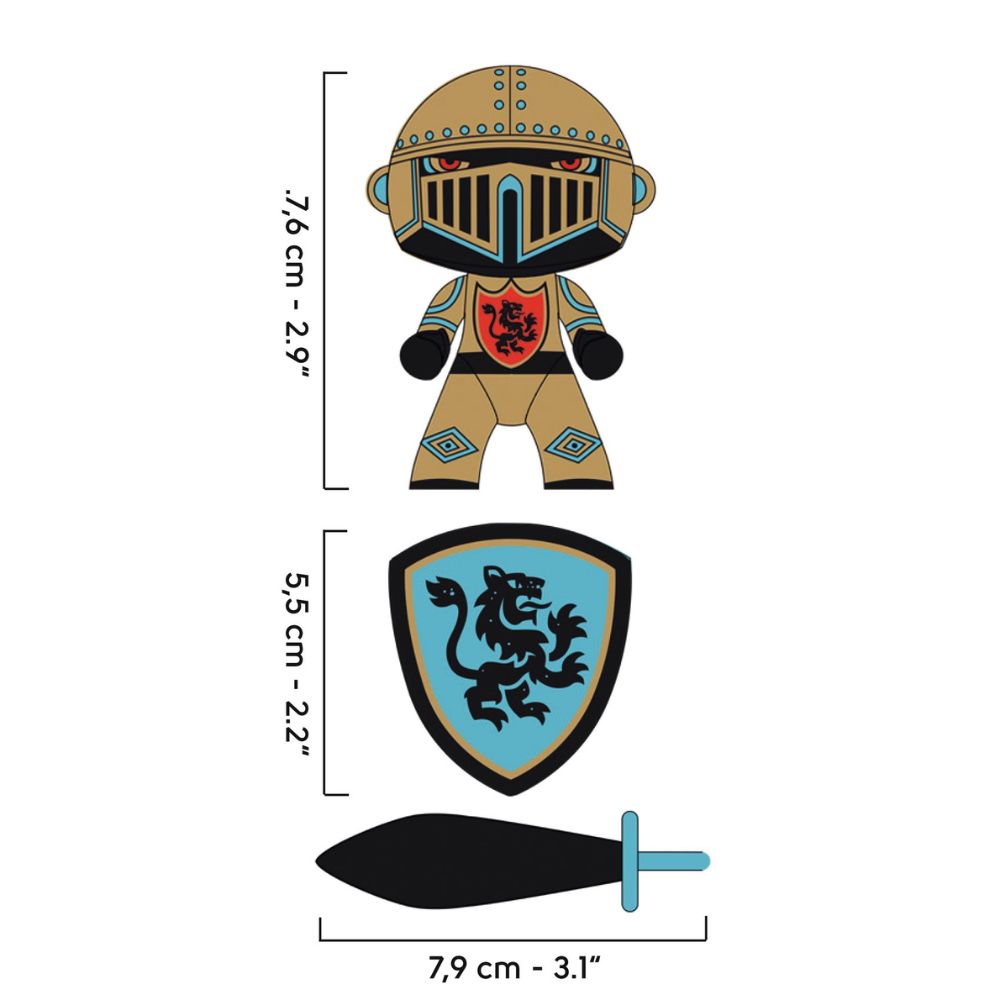 Djeco Arty Toys - Knight Azur DJ06854