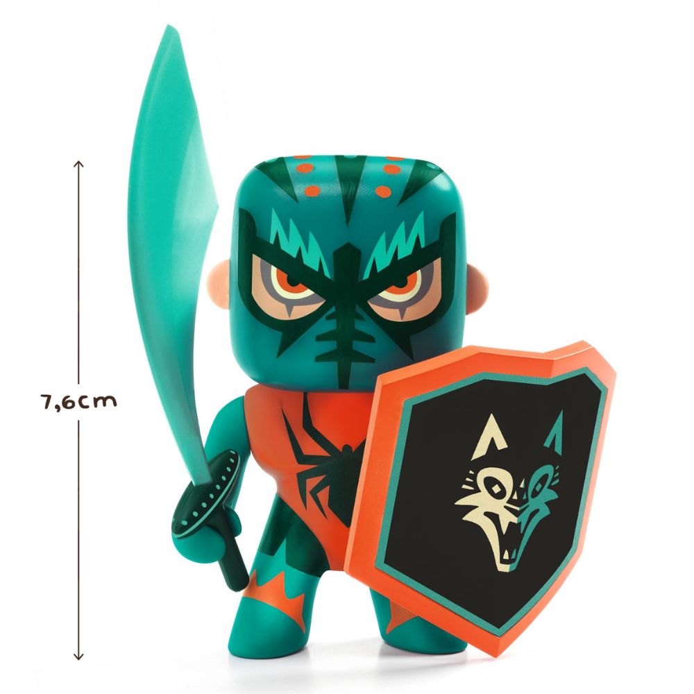 Djeco Arty Toys Spider Knight | Action Figures | Djeco Knights