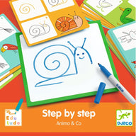 Djeco Eduludo Step by Step Animals