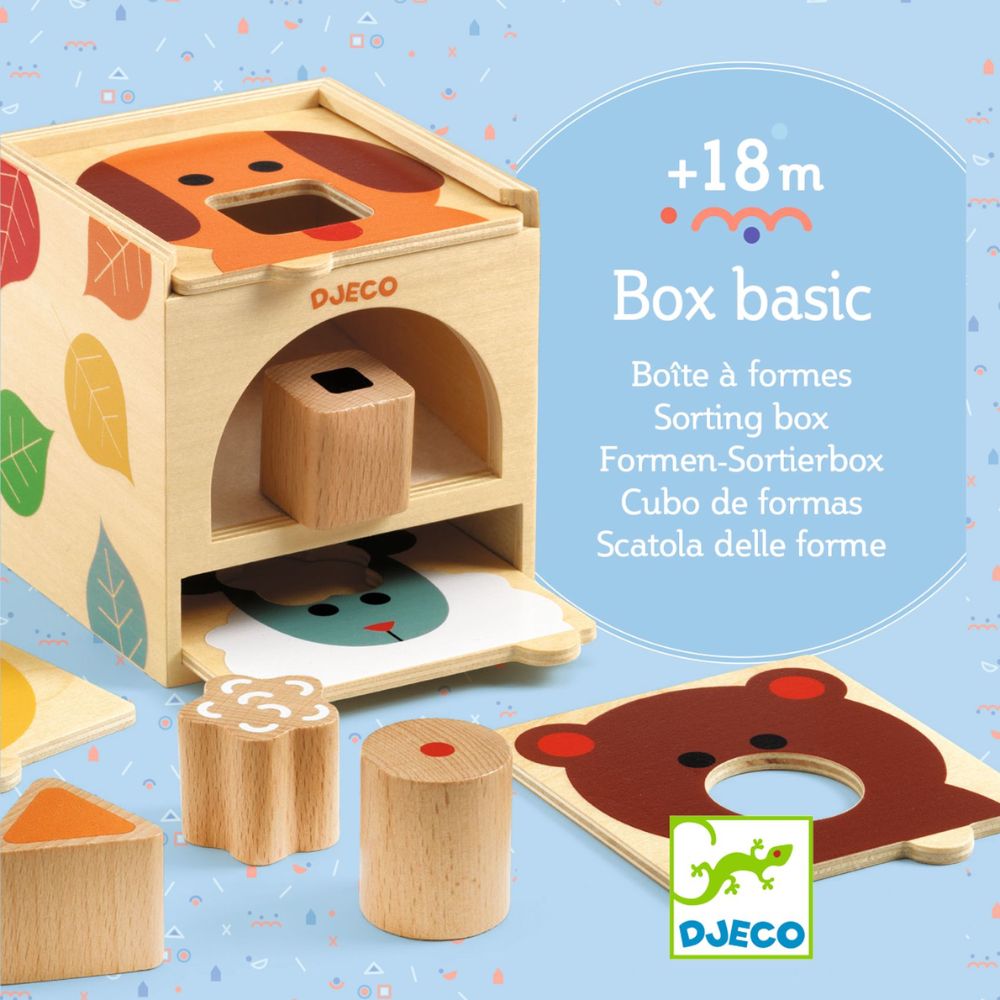 Djeco Wooden Toy - Box Basic