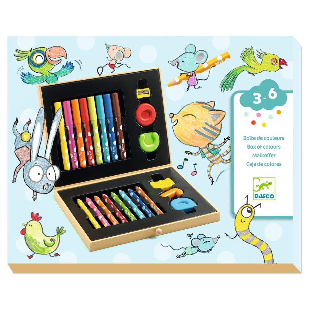 Djeco Box of Colours for Toddlers