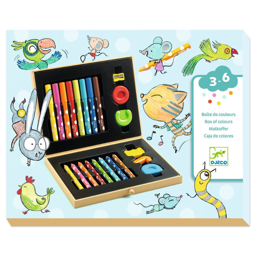 Djeco Box of Colours for Toddlers