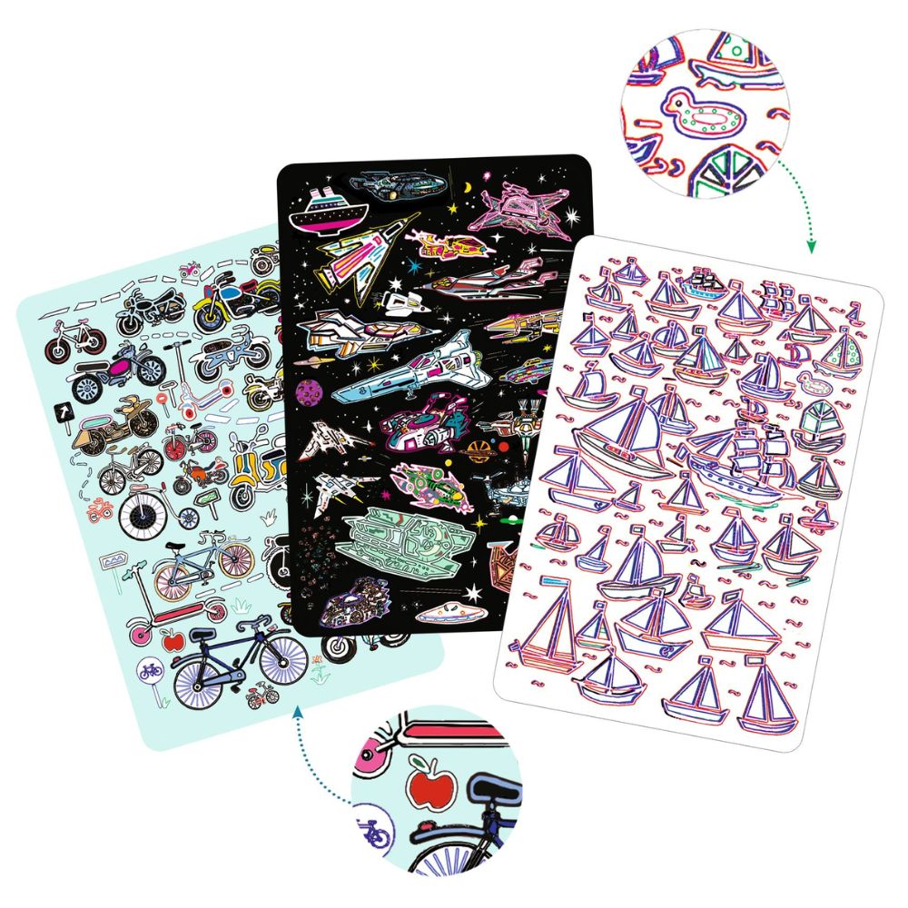 Djeco Card Games - Myster Travel A Game of Observation and Speed DJ05075