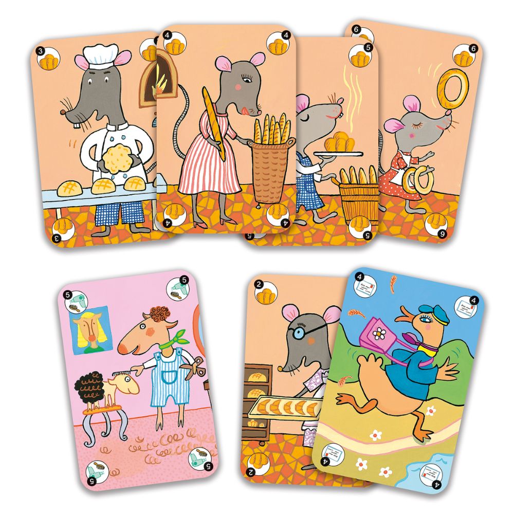 Djeco Playing Cards - Happy Family